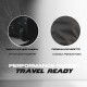 SG KLR Wheelie Duffle Cricket Kit Bag, L, Black