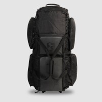 SG KLR Wheelie Trunk Cricket Kit Bag, L, Black