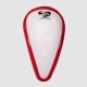 SG Litevate Abdominal Pad, Adult, White/Red SG Litevate Abdominal Pad, Adult, White/Red