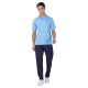SG Men's & Boy's Polo T-Shirt, Regular & Fashion Wear, S, Light Sky
