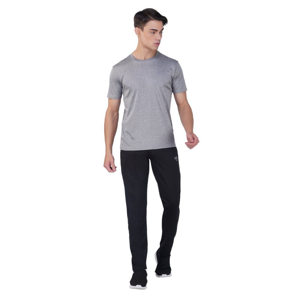 SG Men's & Boy's Round Neck T-Shirt, S, Dusty Grey
