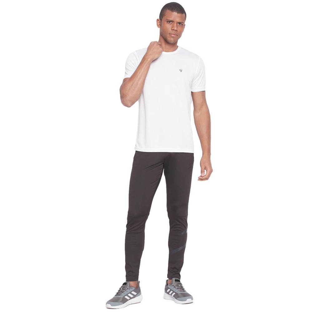 SG Men's & Boy's Round Neck T-Shirt, S, Black