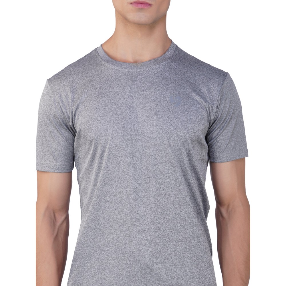 SG Men's & Boy's Round Neck T-Shirt, S, Dusty Grey