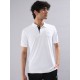 SG Men's Polo T-Shirt, S, White/black