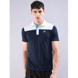 SG Men's Polo T-Shirt Navy/ White