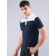 SG Men's Polo T-Shirt Navy/ White, S, Navy/ White