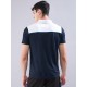 SG Men's Polo T-Shirt Navy/ White, S, Navy/ White