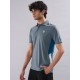 SG Men's Polo T-Shirt, S, Silver Blue/ Teal