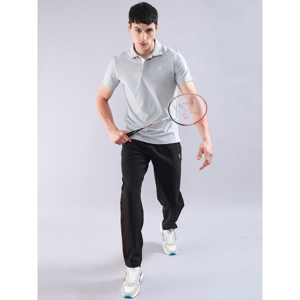 SG Men's Polo T-Shirt Smoke Grey, S, Smoke Grey SG Men's Polo T-Shirt Smoke Grey, S, Smoke Grey