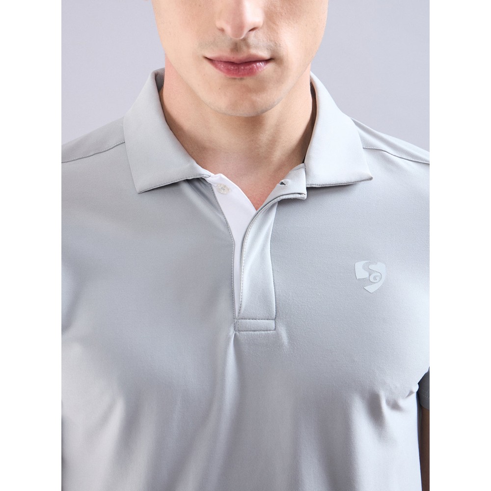 SG Men's Polo T-Shirt Smoke Grey, S, Smoke Grey SG Men's Polo T-Shirt Smoke Grey, S, Smoke Grey