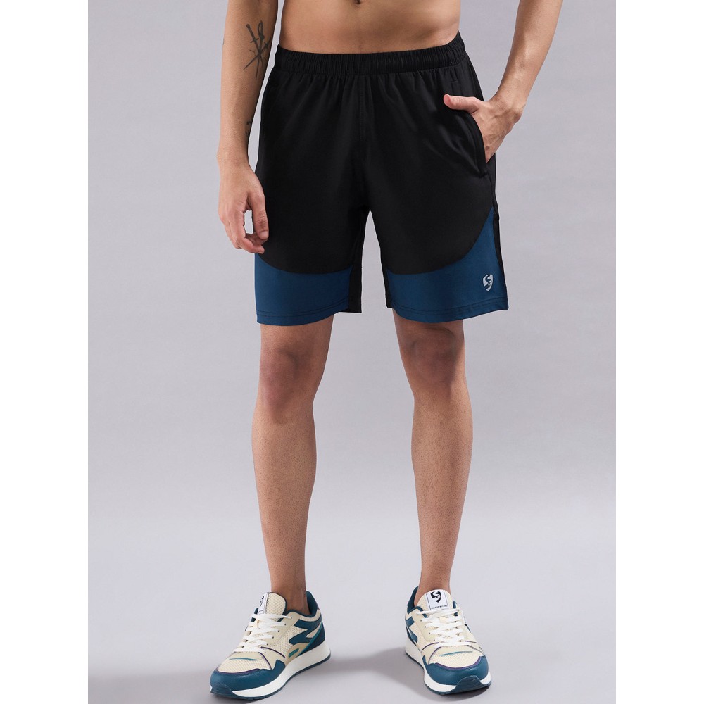 SG Men's Shorts Black/ Teal, S, Black/ Teal