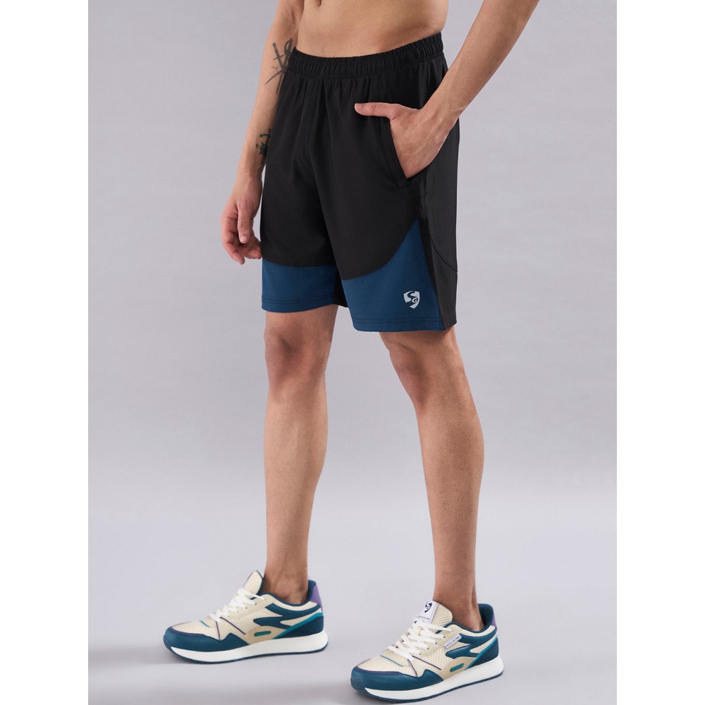 SG Men's Shorts Black/ Teal, S, Black/ Teal