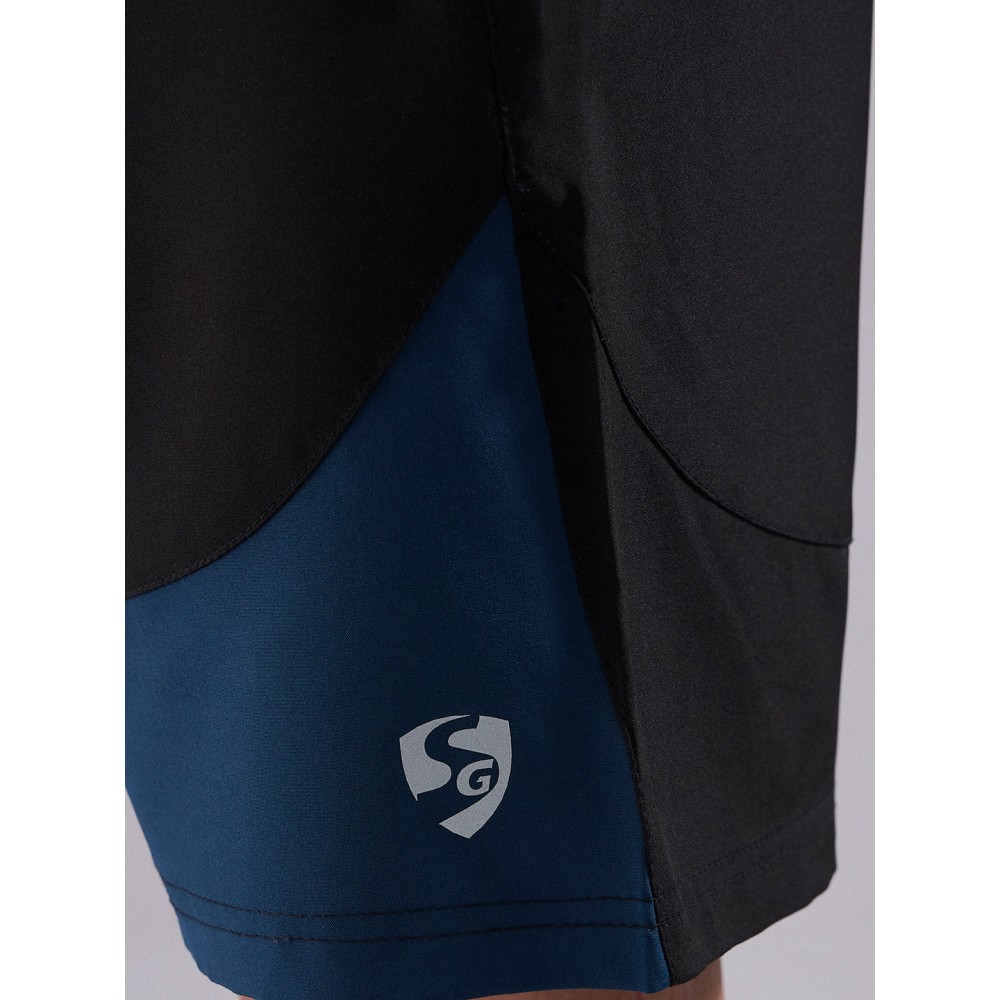 SG Men's Shorts Black/ Teal, S, Black/ Teal