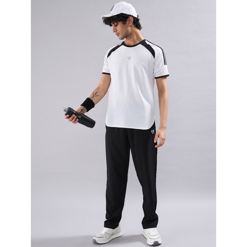 SG Men's T-Shirt, S, White/black SG Men's T-Shirt, S, White/black