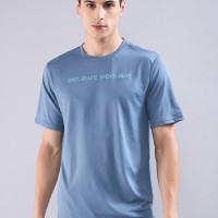 SG Men's T-Shirt, S, Blue Grey