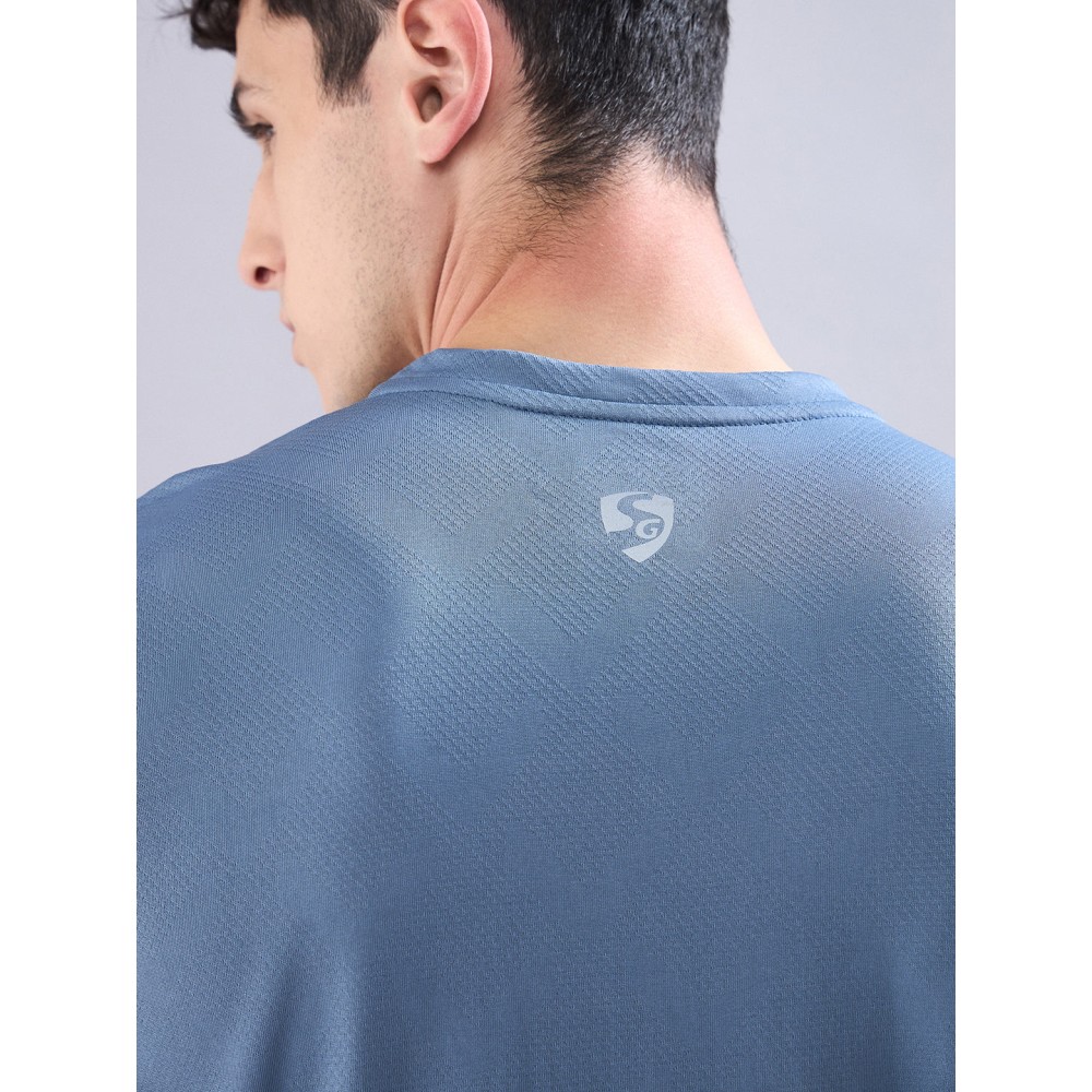 SG Men's T-Shirt, S, Blue Grey SG Men's T-Shirt, S, Blue Grey