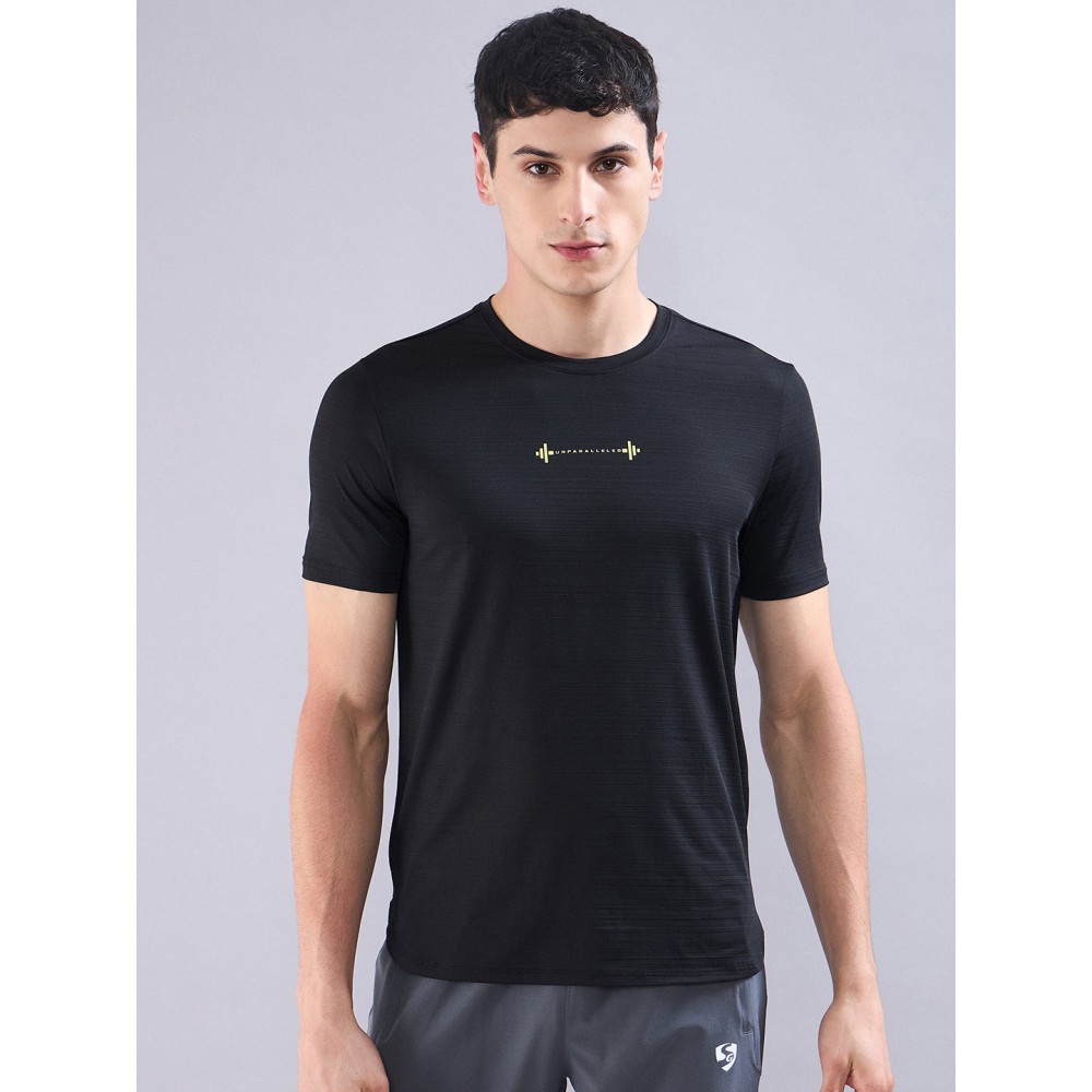 SG Men's T-Shirt Graph Black, S, Graph Black