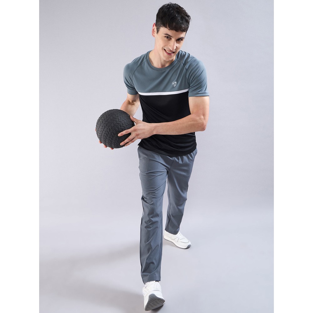 SG Men's T-Shirt, S, Black/Grey SG Men's T-Shirt, S, Black/Grey