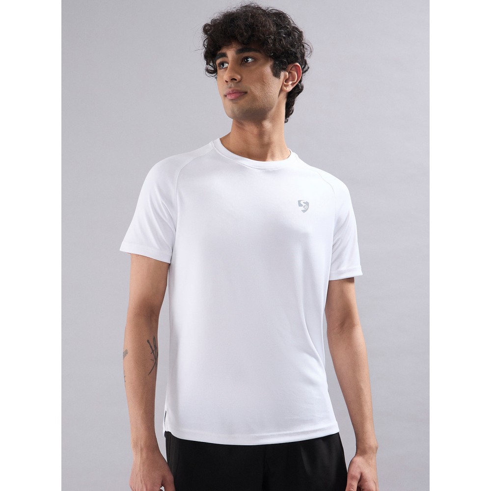 SG Men's T-Shirt White, S, White
