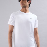 SG Men's T-Shirt White, S, White