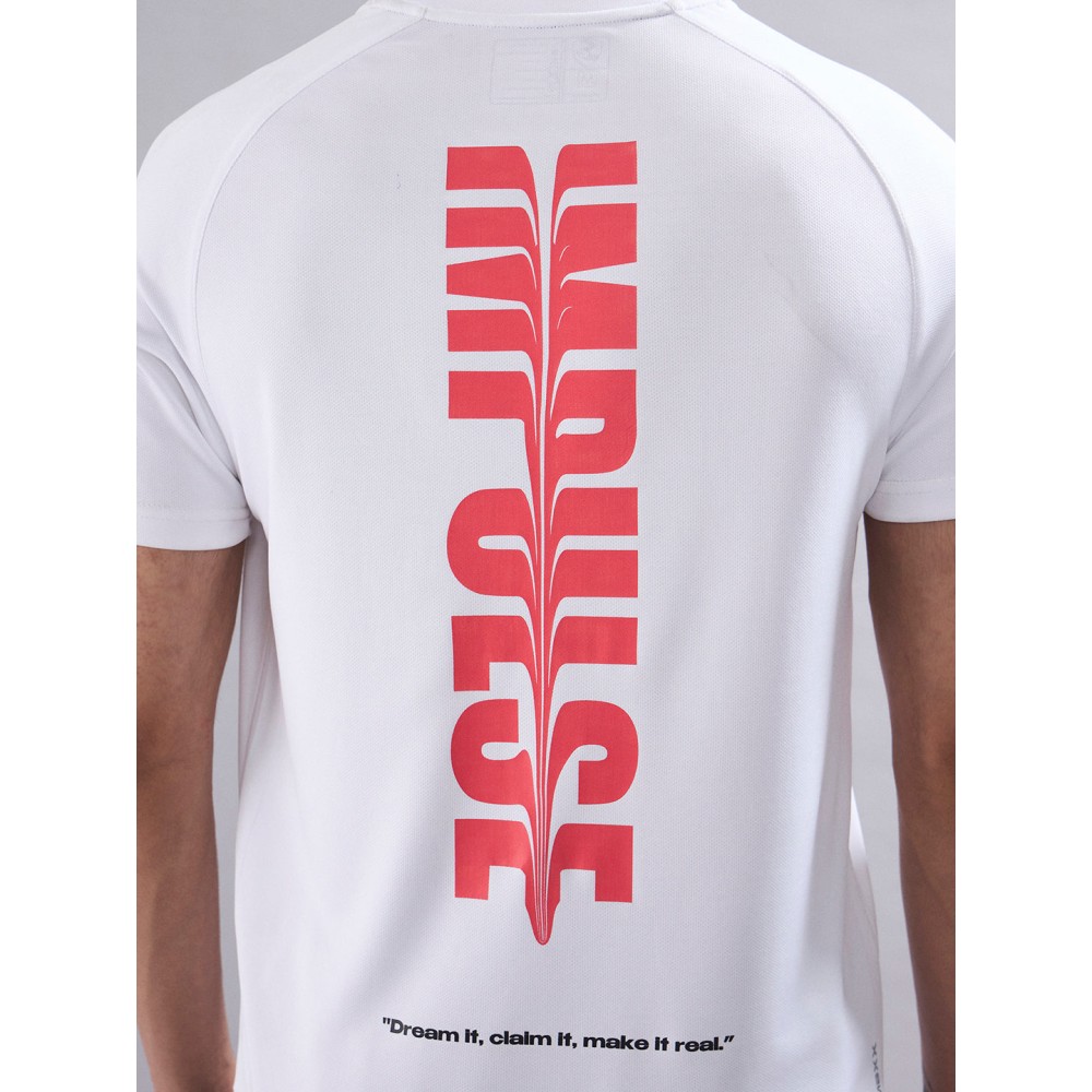 SG Men's T-Shirt White, S, White