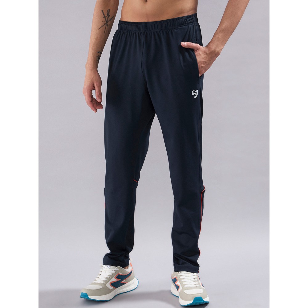 SG Men's Track Pant Navy Blue, S, Navy Blue SG Men's Track Pant Navy Blue, S, Navy Blue