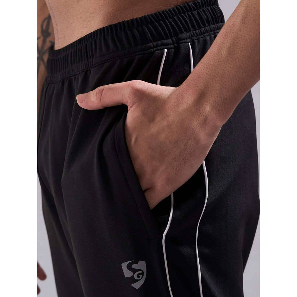 SG Men's Track Pant, S, Tar Black SG Men's Track Pant, S, Tar Black