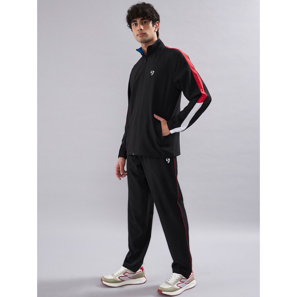 SG Men's Tracksuit, S, Black