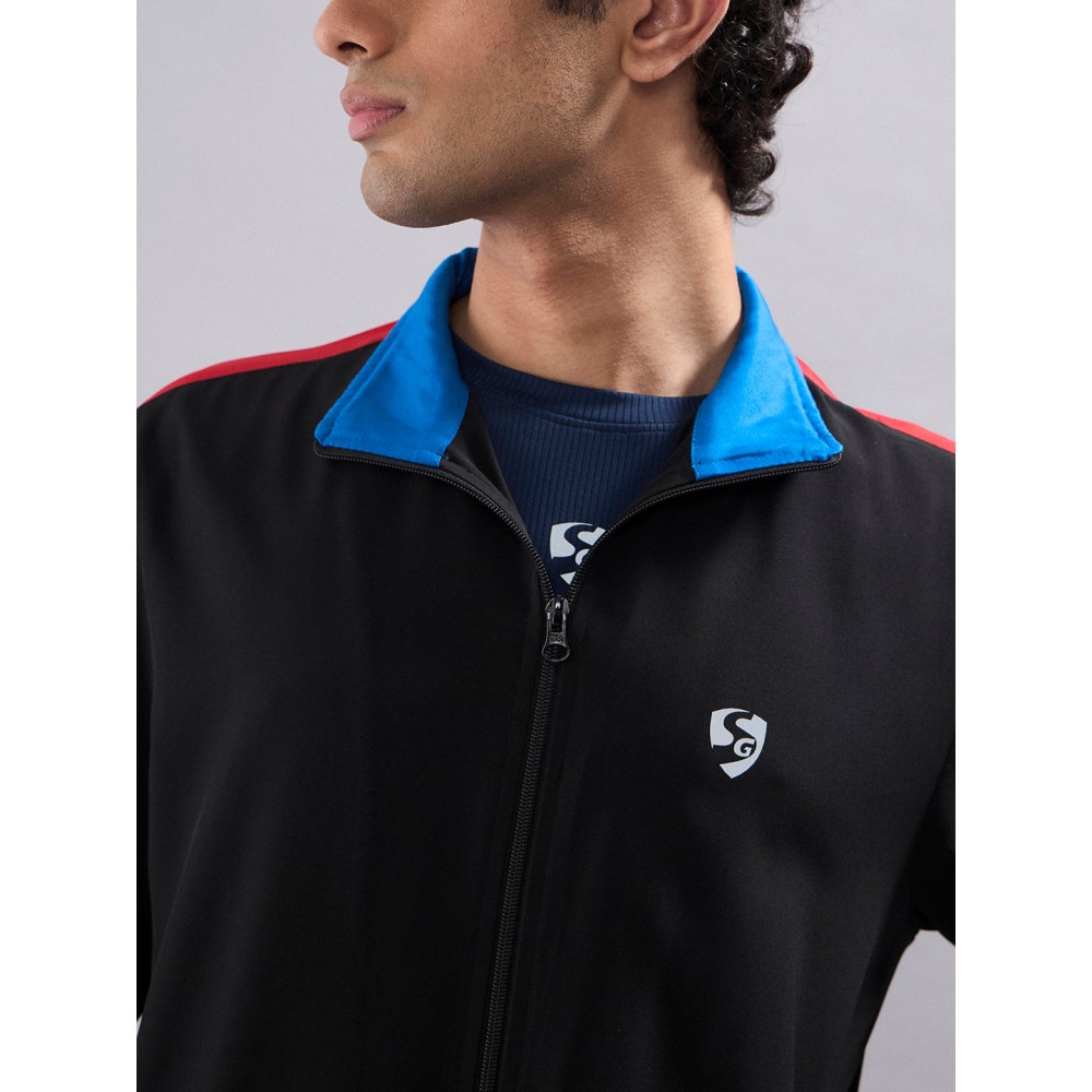 SG Men's Tracksuit, S, Black