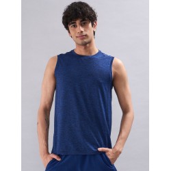 SG Men's T-Vest Melange Blue