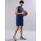 SG Men's T-Vest Melange Blue, S, Melange Blue SG Men's T-Vest Melange Blue, S, Melange Blue
