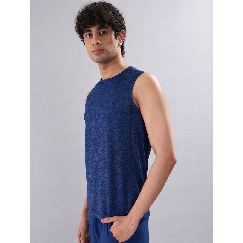 SG Men's T-Vest Melange Blue, S, Melange Blue SG Men's T-Vest Melange Blue, S, Melange Blue