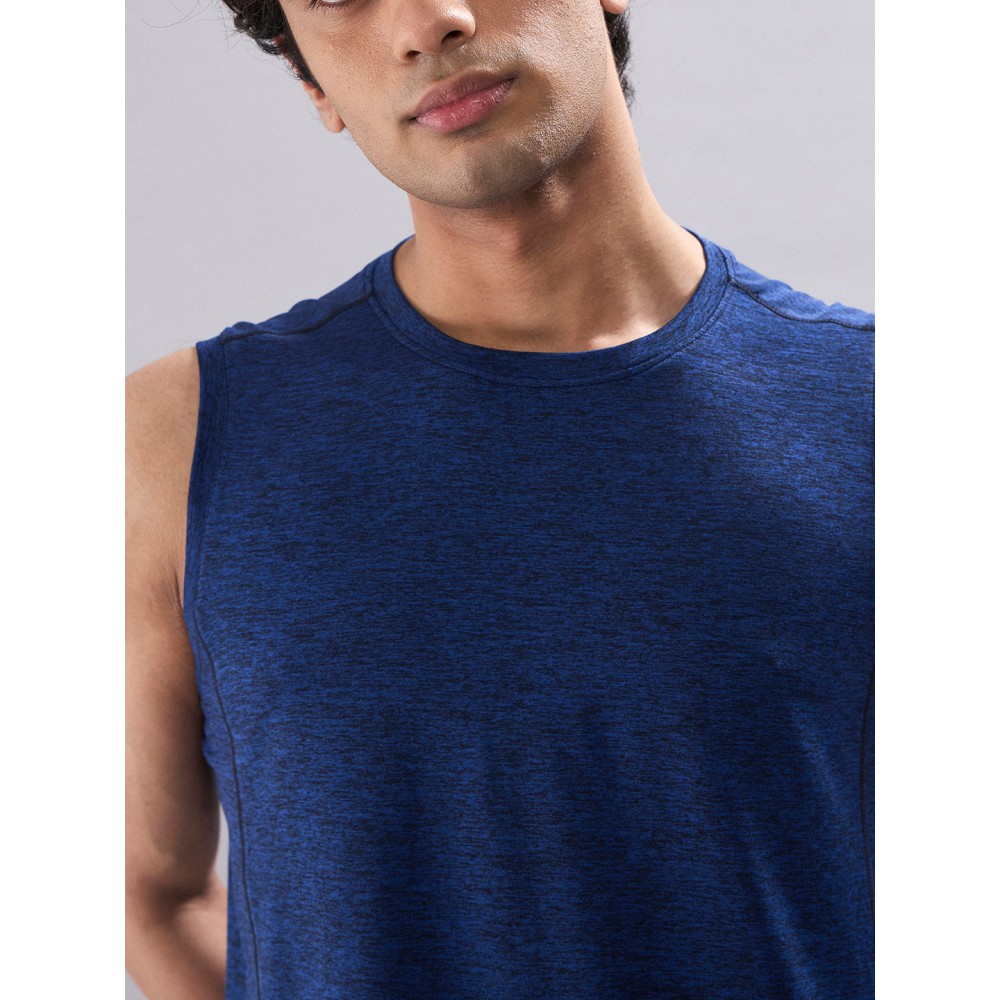SG Men's T-Vest Melange Blue, S, Melange Blue SG Men's T-Vest Melange Blue, S, Melange Blue
