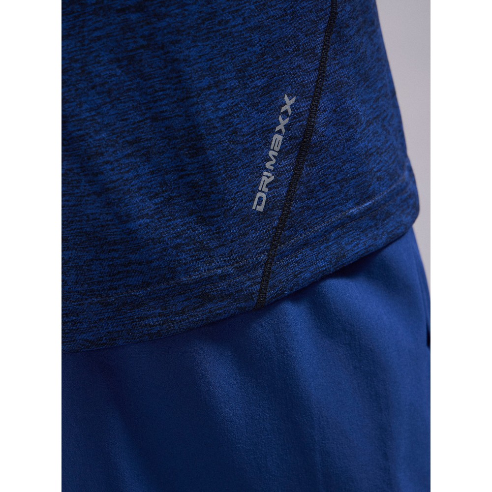 SG Men's T-Vest Melange Blue, S, Melange Blue SG Men's T-Vest Melange Blue, S, Melange Blue