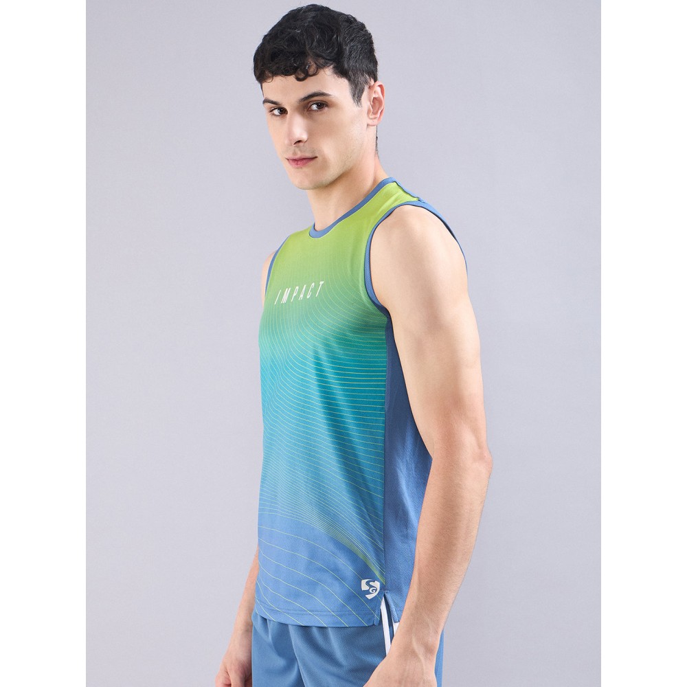 SG Men's T-Vest, S, Arabian Blue SG Men's T-Vest, S, Arabian Blue