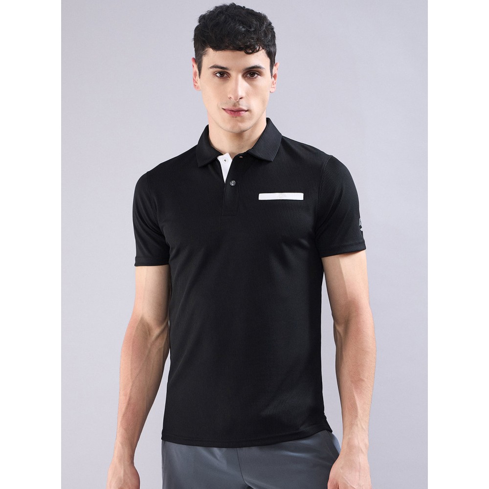 SG Men's Polo T-Shirt, S, Black