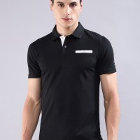 SG Men's Polo T-Shirt, S, Black