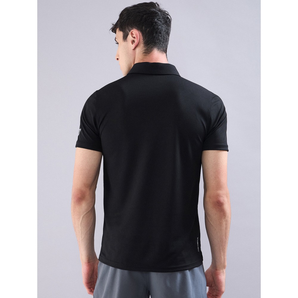 SG Men's Polo T-Shirt, S, Black