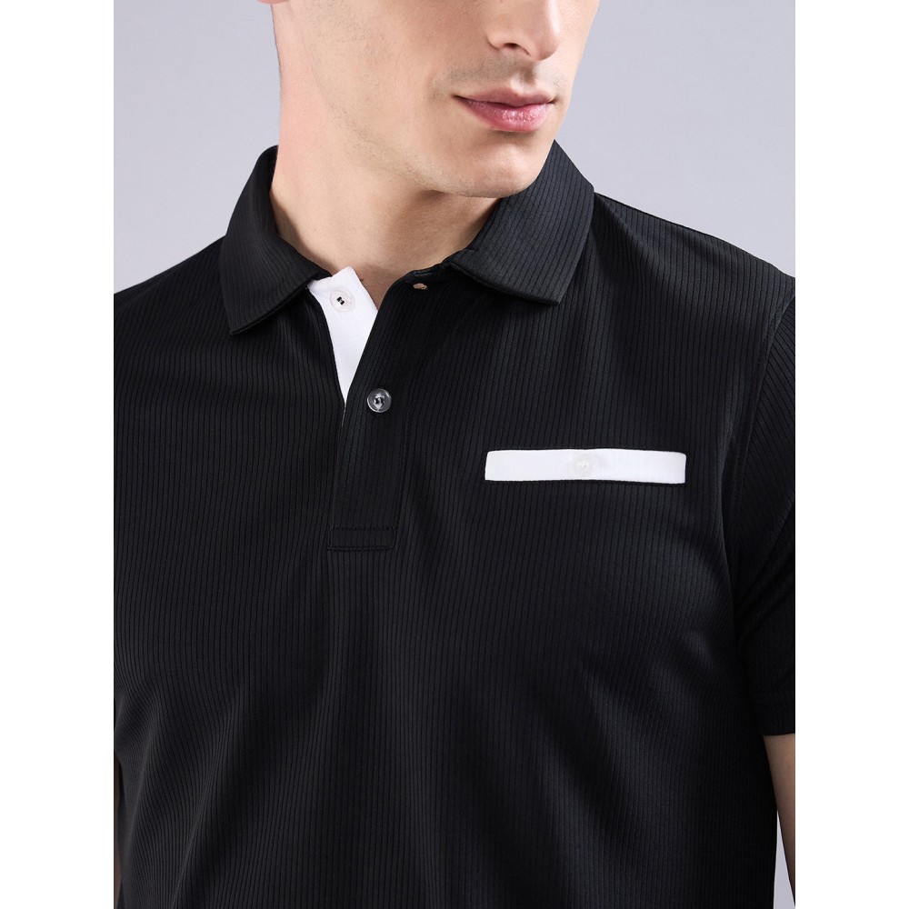 SG Men's Polo T-Shirt, S, Black
