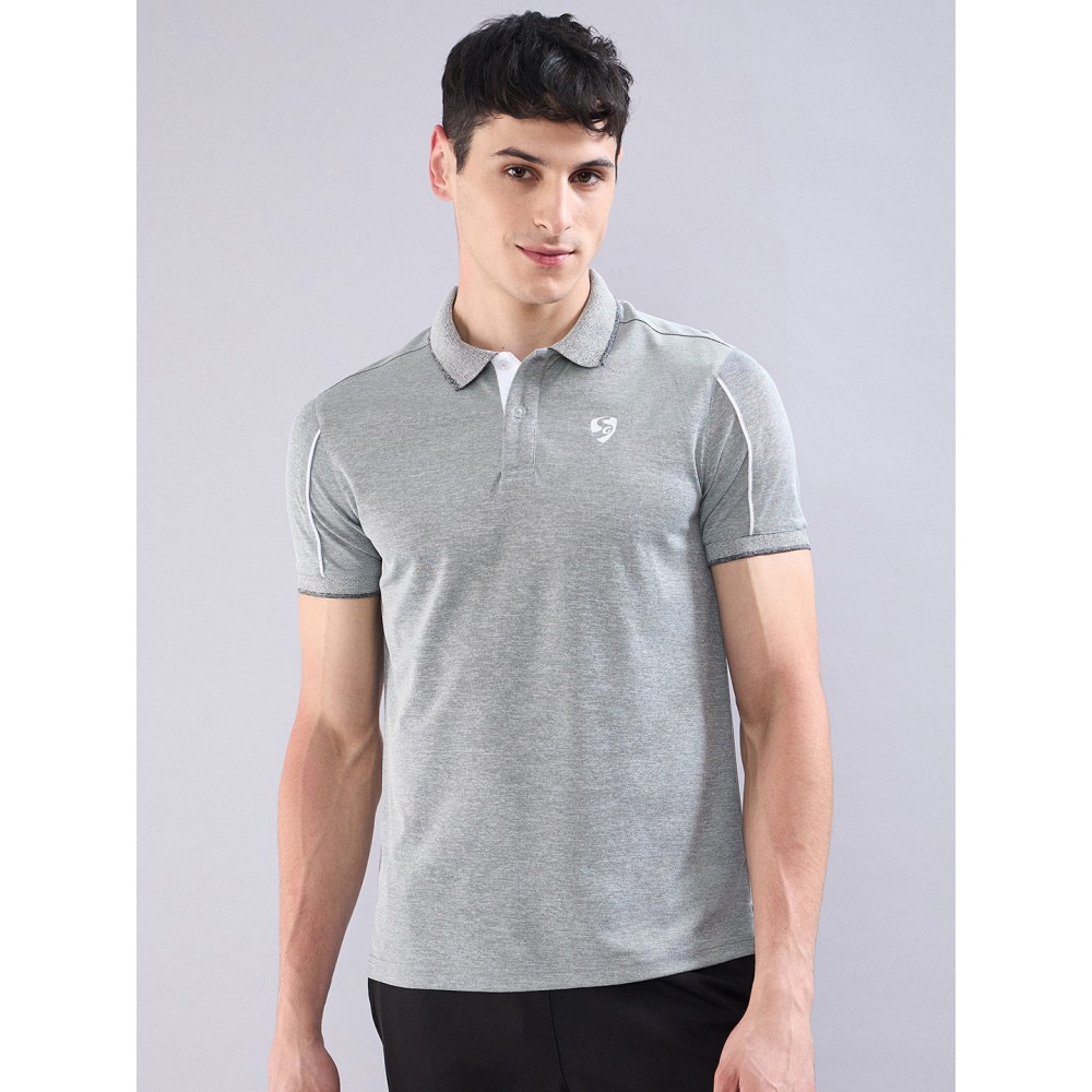 SG Men's Polo T-Shirt, S, Slate