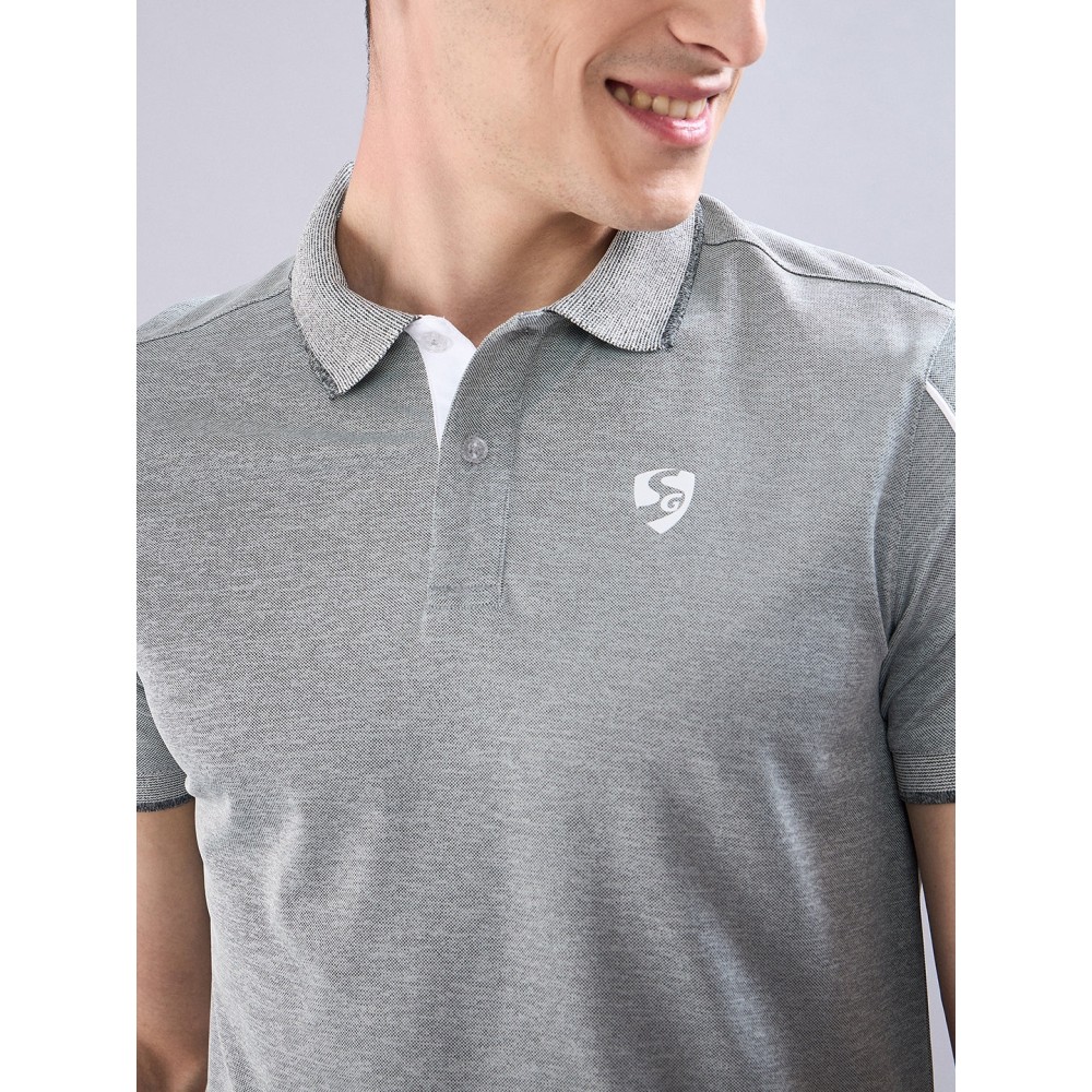 SG Men's Polo T-Shirt, S, Slate