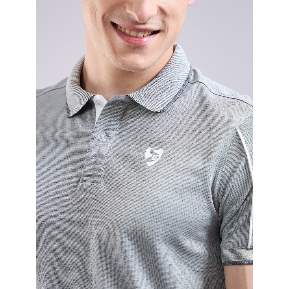 SG Men's Polo T-Shirt, S, Slate