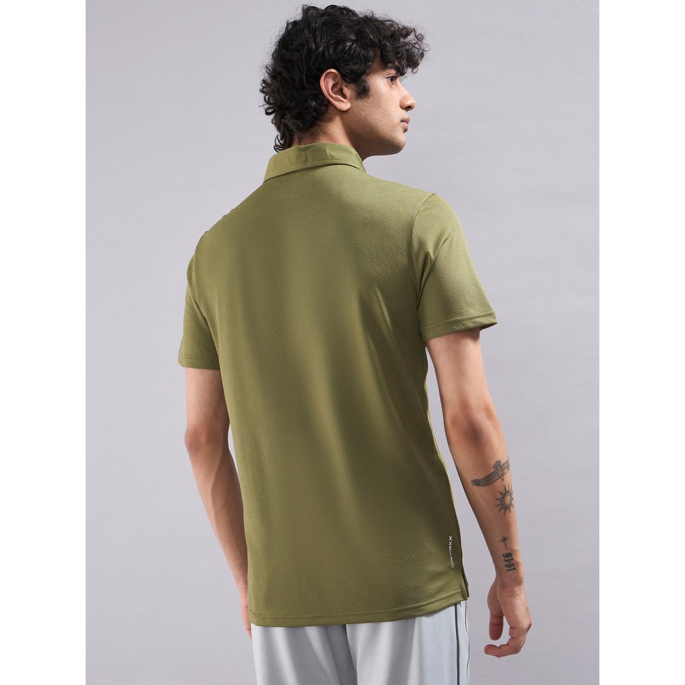 SG Men's Polo T-Shirt, S, Olive SG Men's Polo T-Shirt, S, Olive
