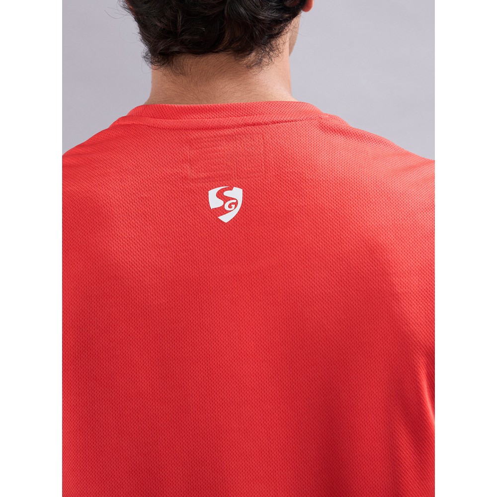 SG Men's T-Vest, S, Ferrari Red
