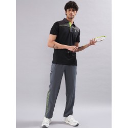 SG Men's Polo T-Shirt Black/ Graphite