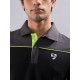 SG Men's Polo T-Shirt Black/ Graphite, S, Black/ Graphite