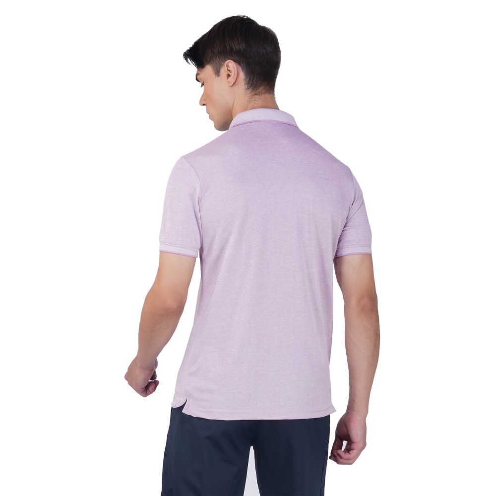SG Men's Polo T-Shirt, Fitness & Training, Jogging, Regular & Fashion Wear, S, Peach
