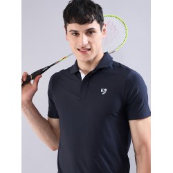 SG Men's Polo T-Shirt Navy Blue