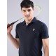 SG Men's Polo T-Shirt Navy Blue, S, Navy Blue