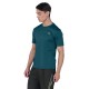 SG Men's Round Neck Blue T-Shirt, Fitness & Training, Jogging, Regular & Fashion Wear, S, Blue